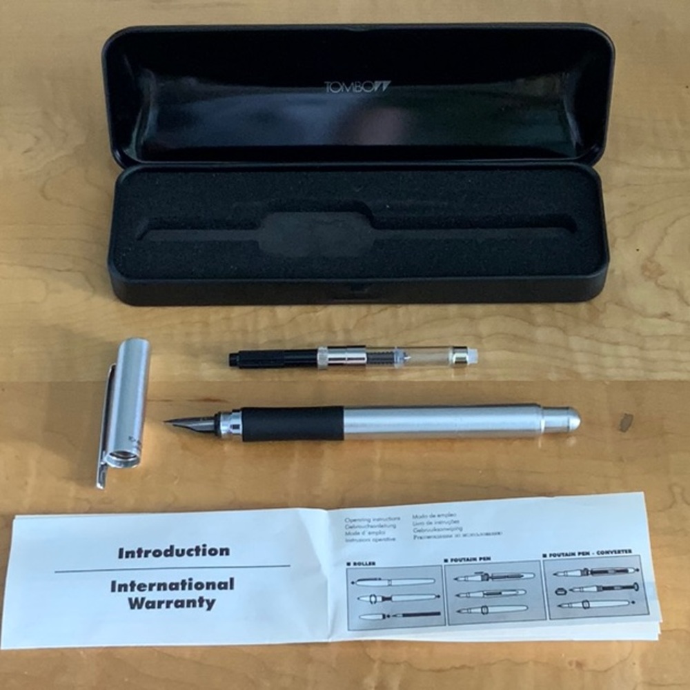 Vintage Tombow Fountain Pen w/Converter